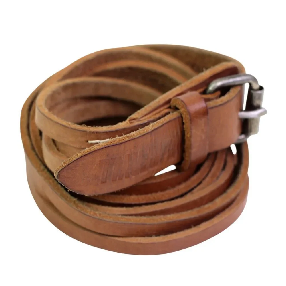 Beryll BROWN REAL LEATHER 1 1/8